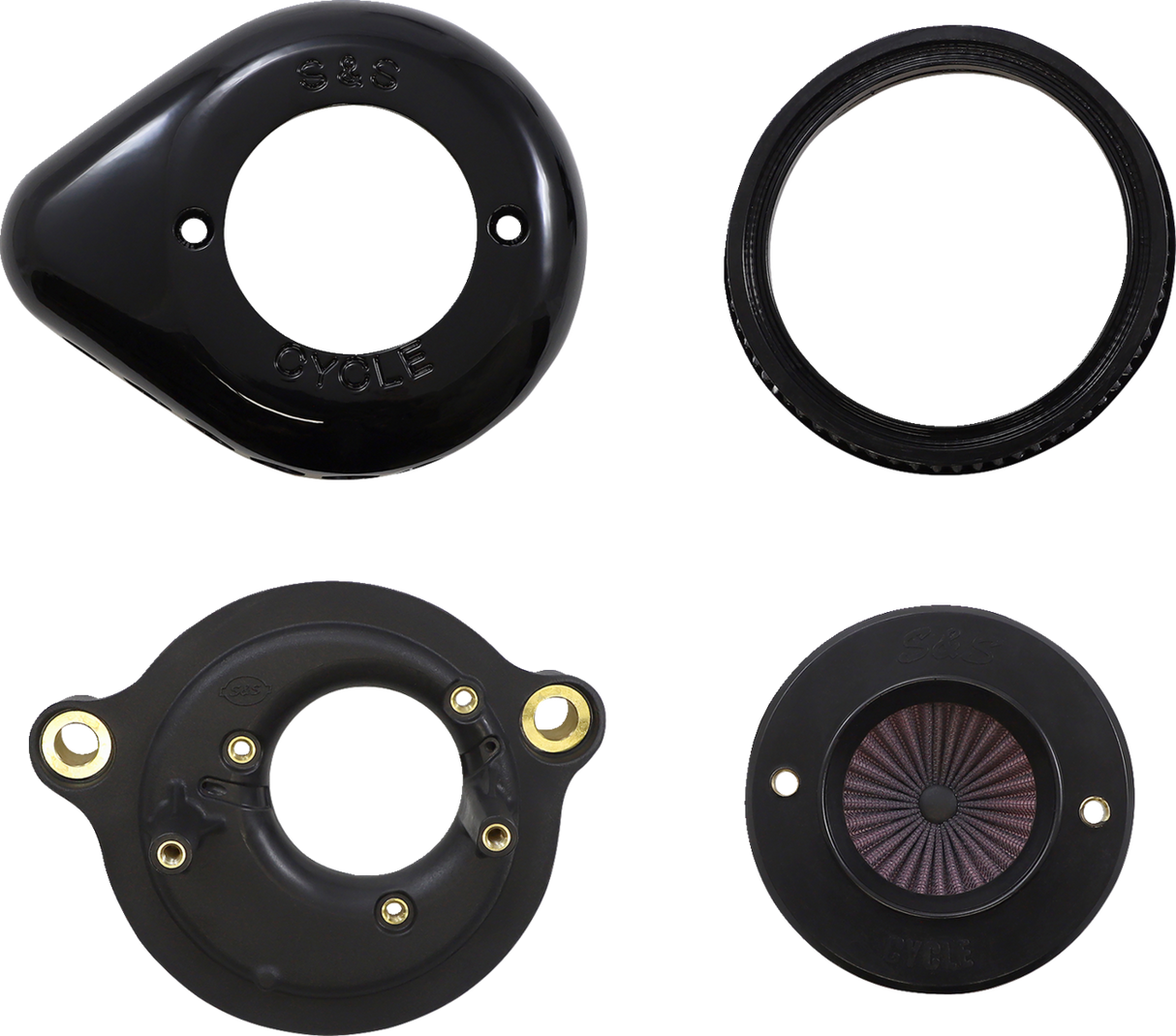 Air Stinger Stealth Air Cleaner Kit - Black - 1010-2962