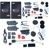 J & M 4402-1048 HS-BT6-UNV-D Bluetooth™ Helmet Headset Headset - Bluetooth™ - Universal - Dual Pack