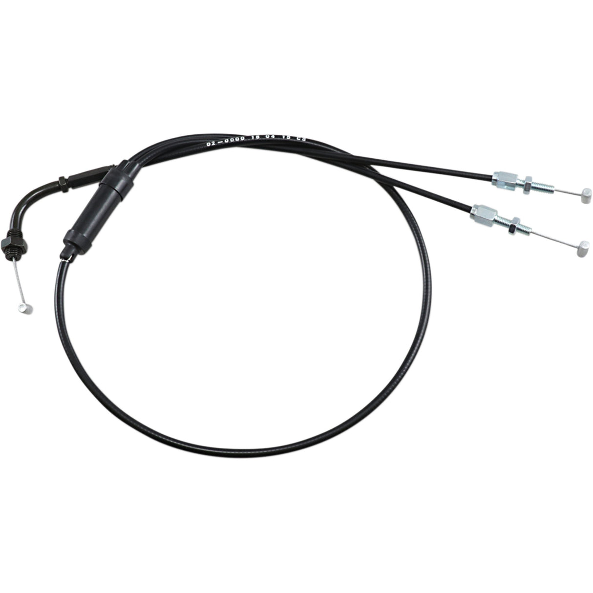 MOTION PRO MP02-000 02-0000 Black Vinyl Throttle Cable pull - honda