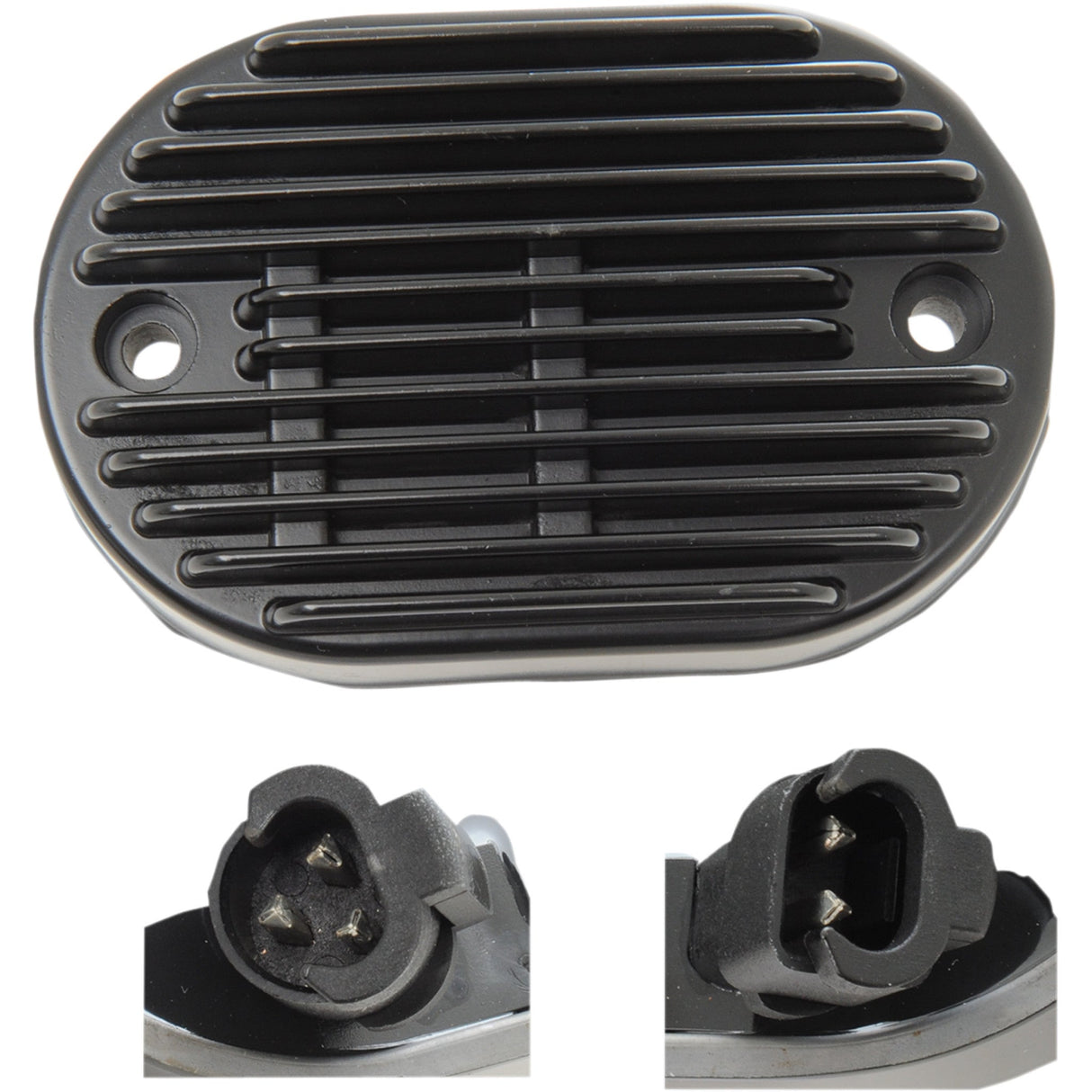 DRAG SPECIALTIES 2112-0810 Solid-State Regulator Regulator - FX/FLST '08-'10 - Black