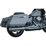 S&S CYCLE 1800-2758 550-1168 2-into-1 GNX Exhaust System race only - chrome - touring