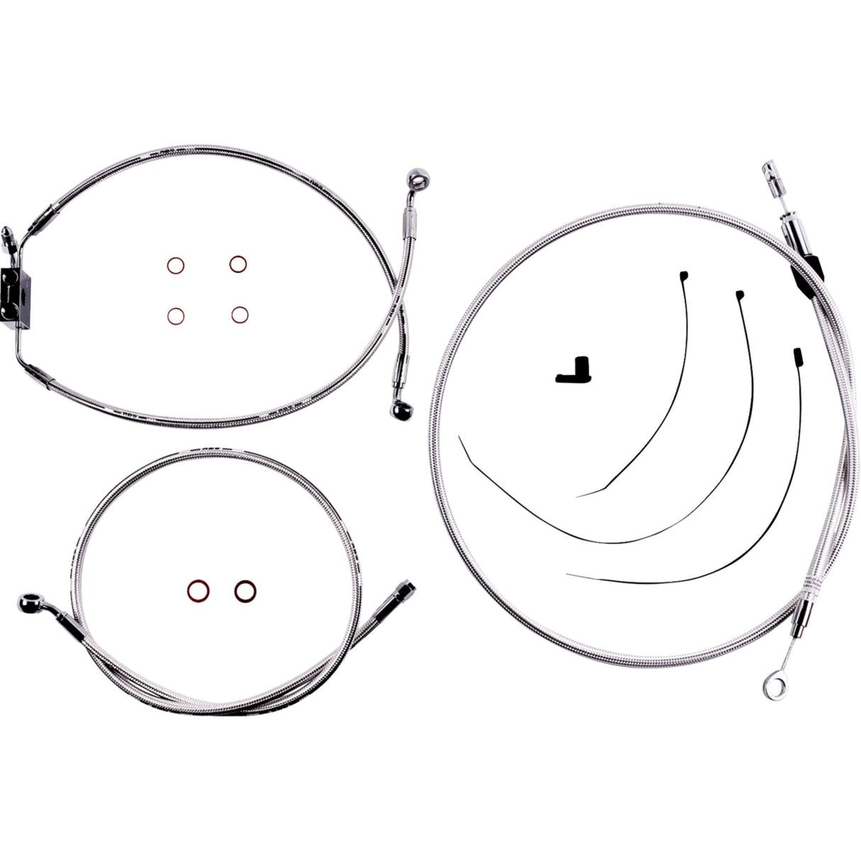 Magnum Shielding Cable Kit - 3871125 For Harley Softail 2018-2024