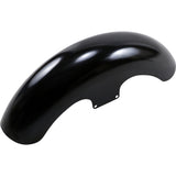 KLOCK WERKS 1401-0212 KWF-01-0110 Tire Hugger Front Fender for Dresser - Thickster Fender Kit - Steel - Black - 16"-19"