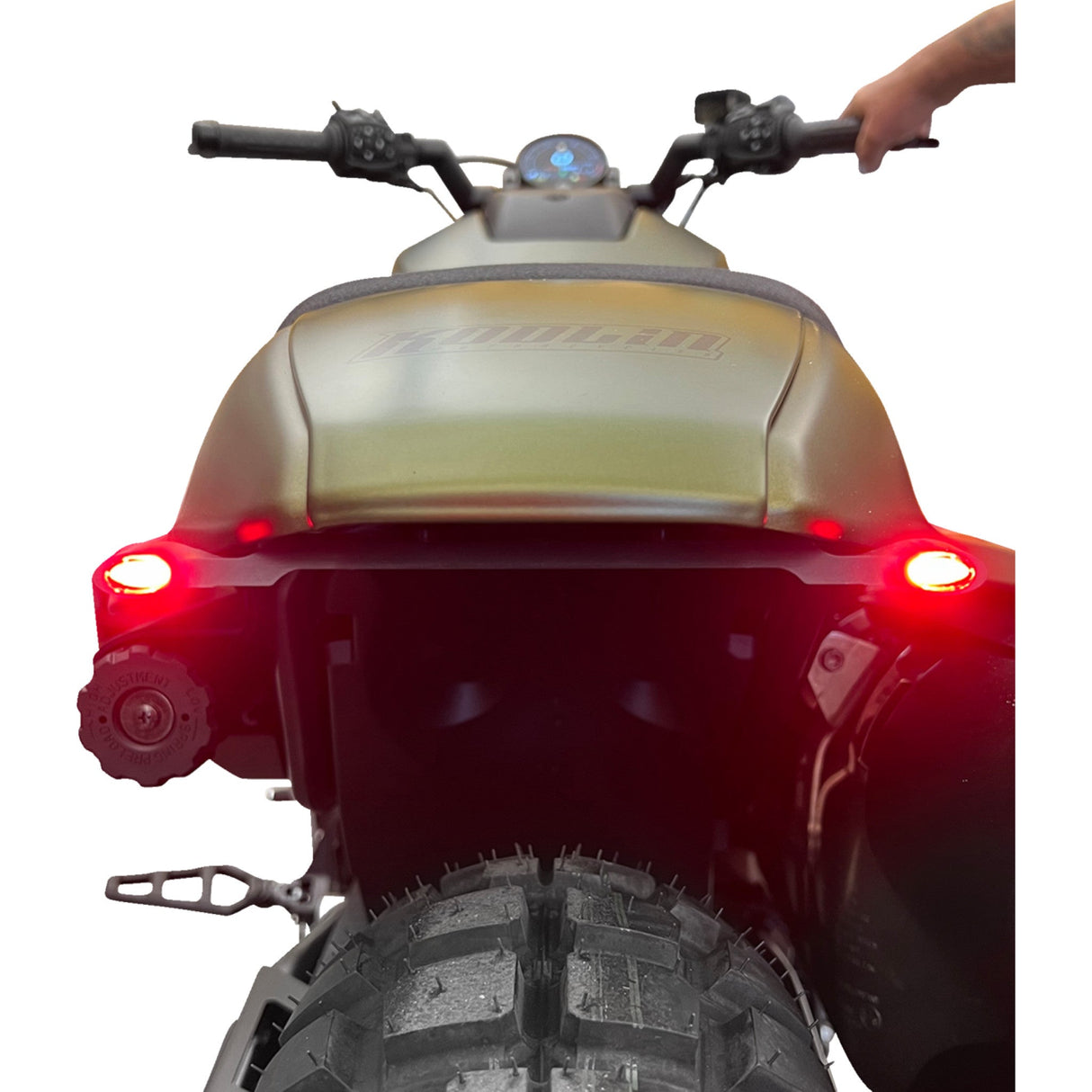 KODLIN USA 2040-2915 K68499 Elypse 3-1 Rear Light Bar - Sportster S - Black