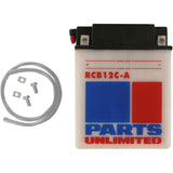 PARTS UNLIMITED RCB12CA Heavy-Duty Battery Battery - YB12C-A