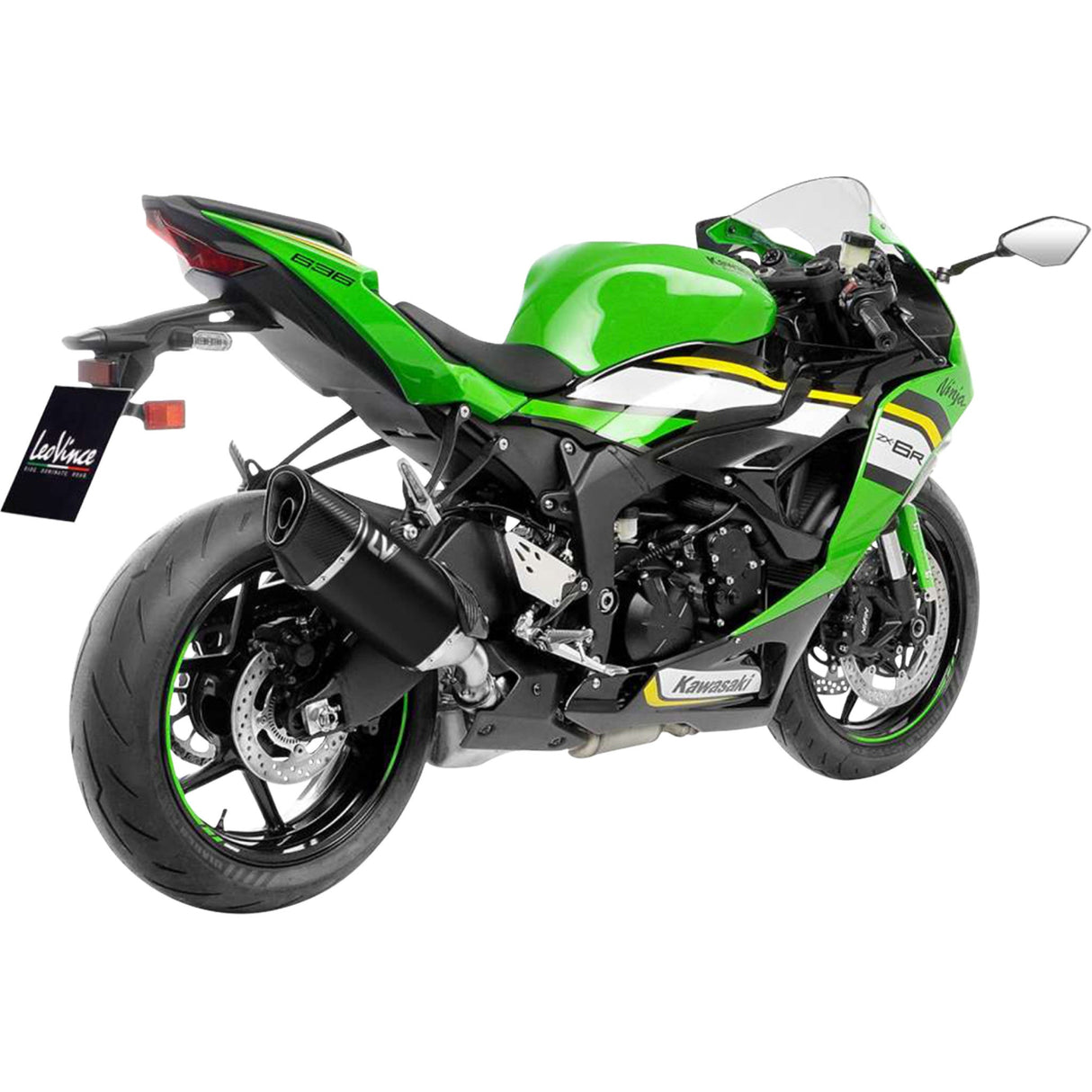 Leovince LV-14 R Muffler - 15625BU Kawasaki Ninja 2019-2025