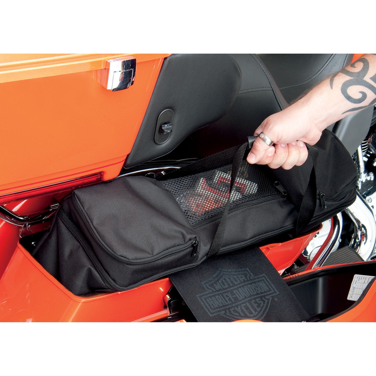 DRAG SPECIALTIES 3501-0771 Saddlebag Liners black - fl '93-'13