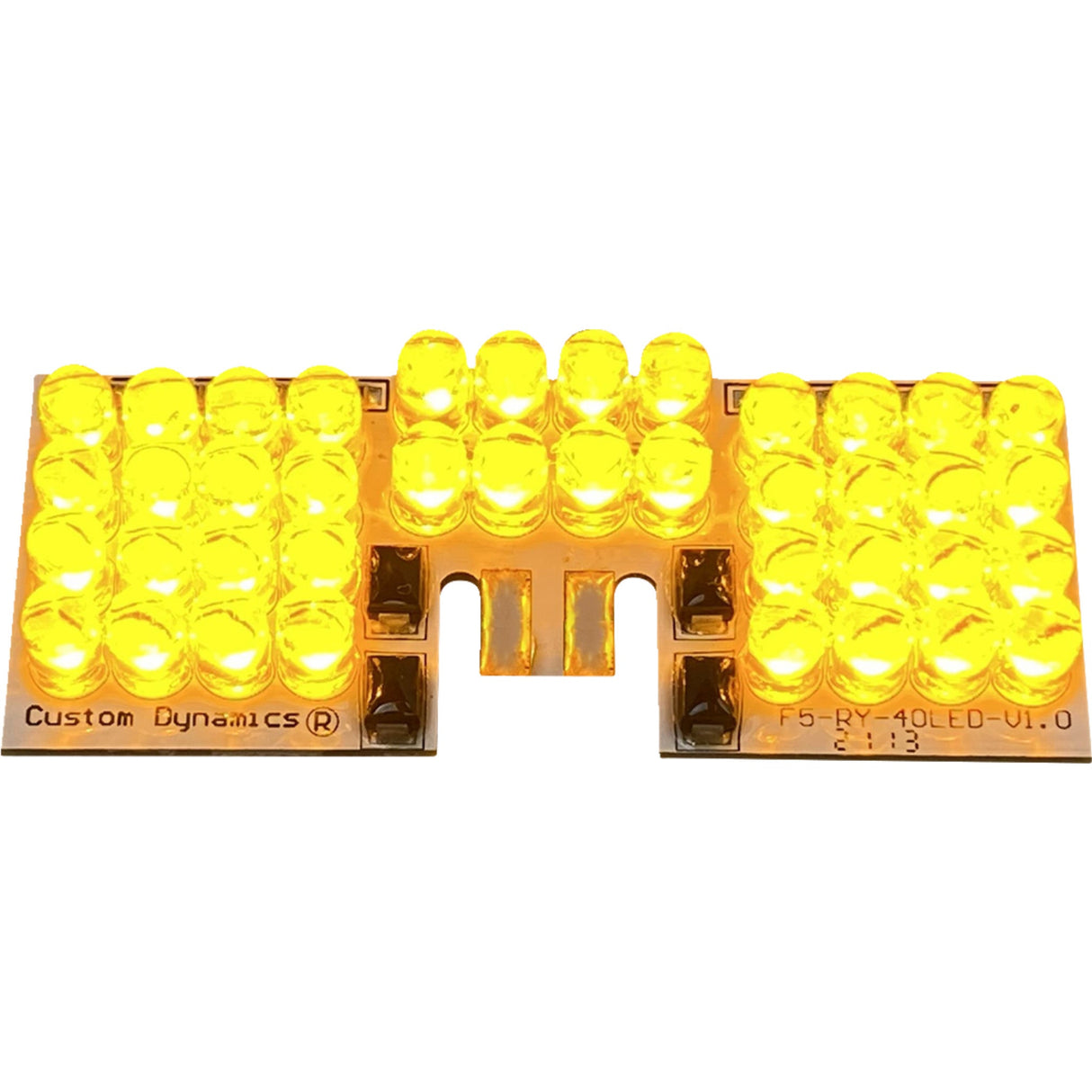 CUSTOM DYNAMICS 2060-0276 GEN-FT-A LED Fender Tip Board s - amber