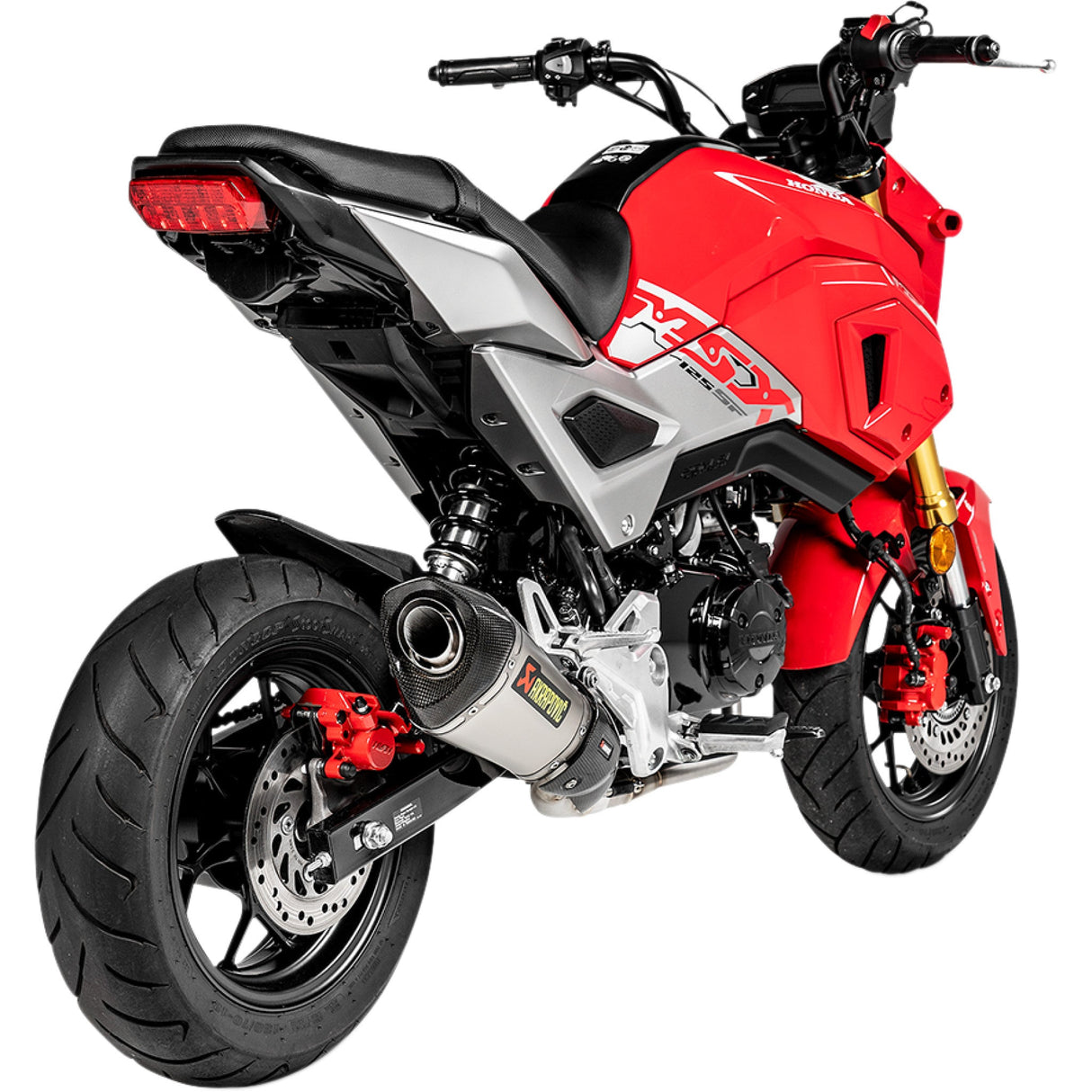 Akrapovic Racing Line 1-Into-1 Exhaust System - S-H125R6-ASZT/1 Honda Grom 2016-2020
