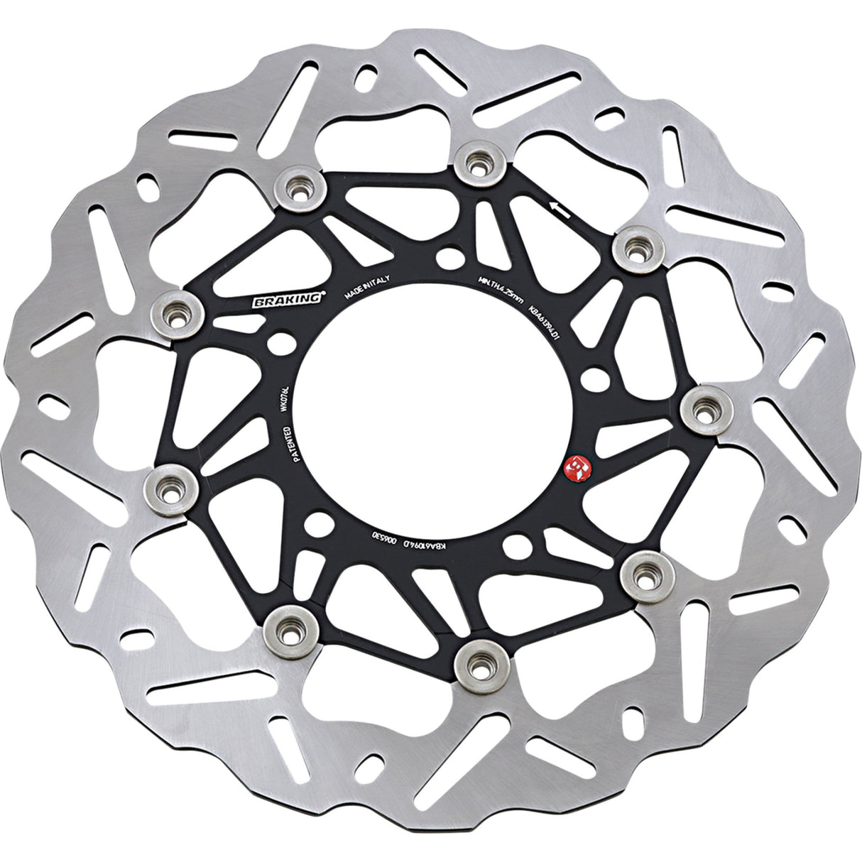 BRAKING 1710-1420 WK076L SK2 Front Brake Rotor SK2 Brake Rotor - WK076L