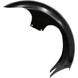 Paul Yaffe Bagger Nation Steel Talon Front Fender 21" Wheel With Satin Adapters HD Touring Trike - PYO:TALON21-13E-S For Harley Touring 1986-2013