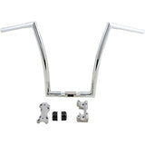 Todd's Cycle 1-1/4" Touring Handlebar 17" Chrome For Harley Road Glide 2015-2022