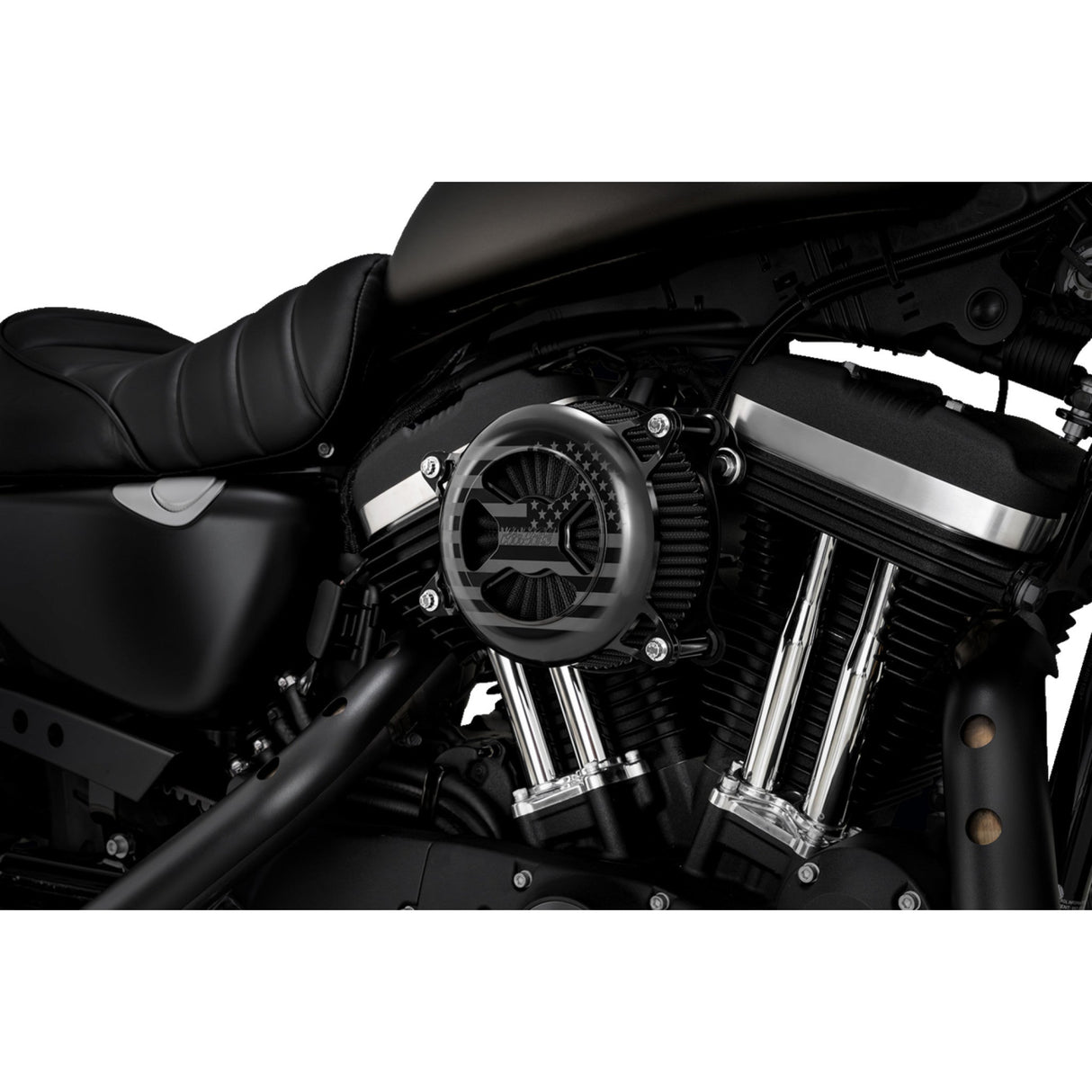 VANCE & HINES 1010-2993 42339FG VO2 America Air Cleaner - Black - XL