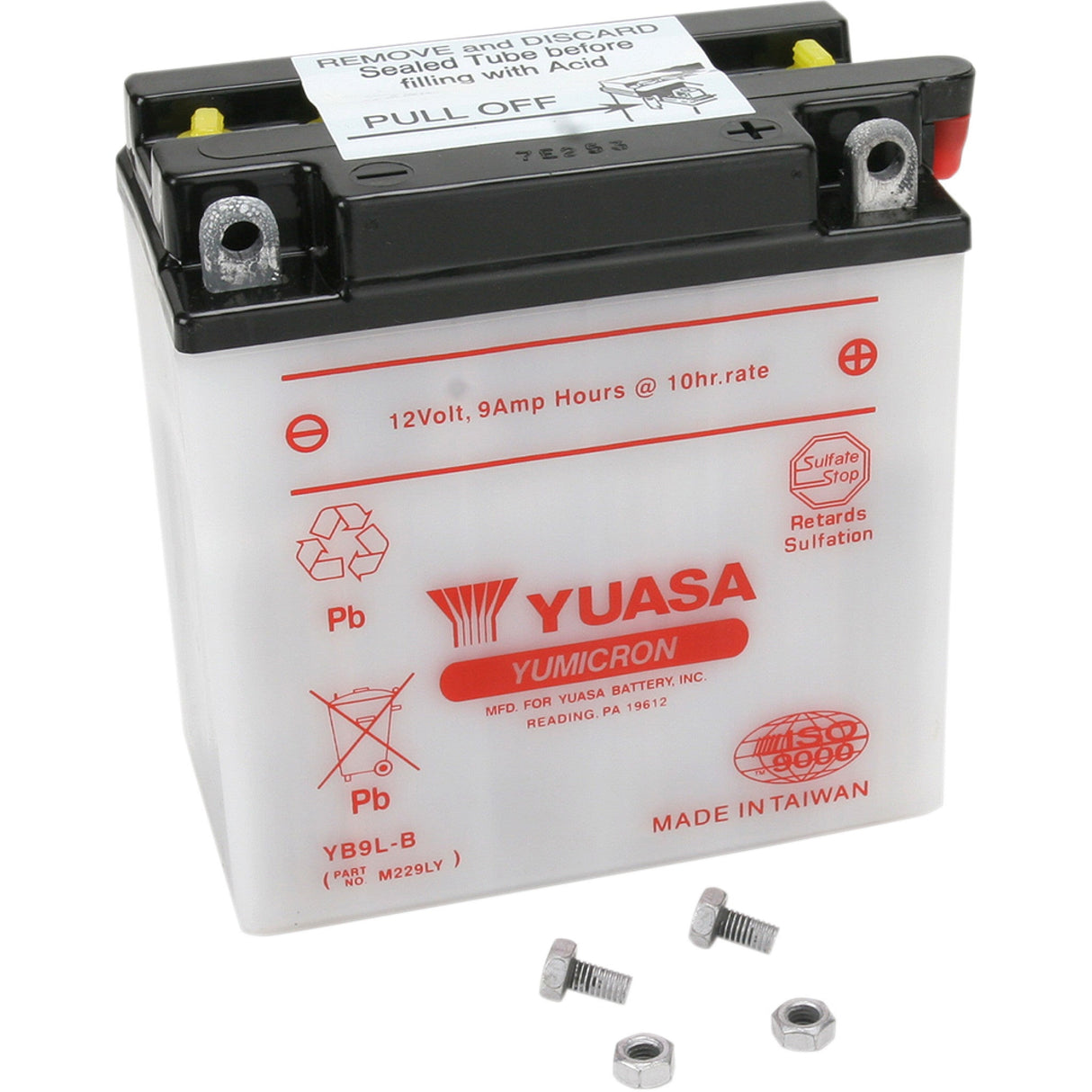 Yuasa Yumicron Battery - YUAM229LY Honda CMX250C Rebel / CMX250CD Rebel Ltd 1985-1987