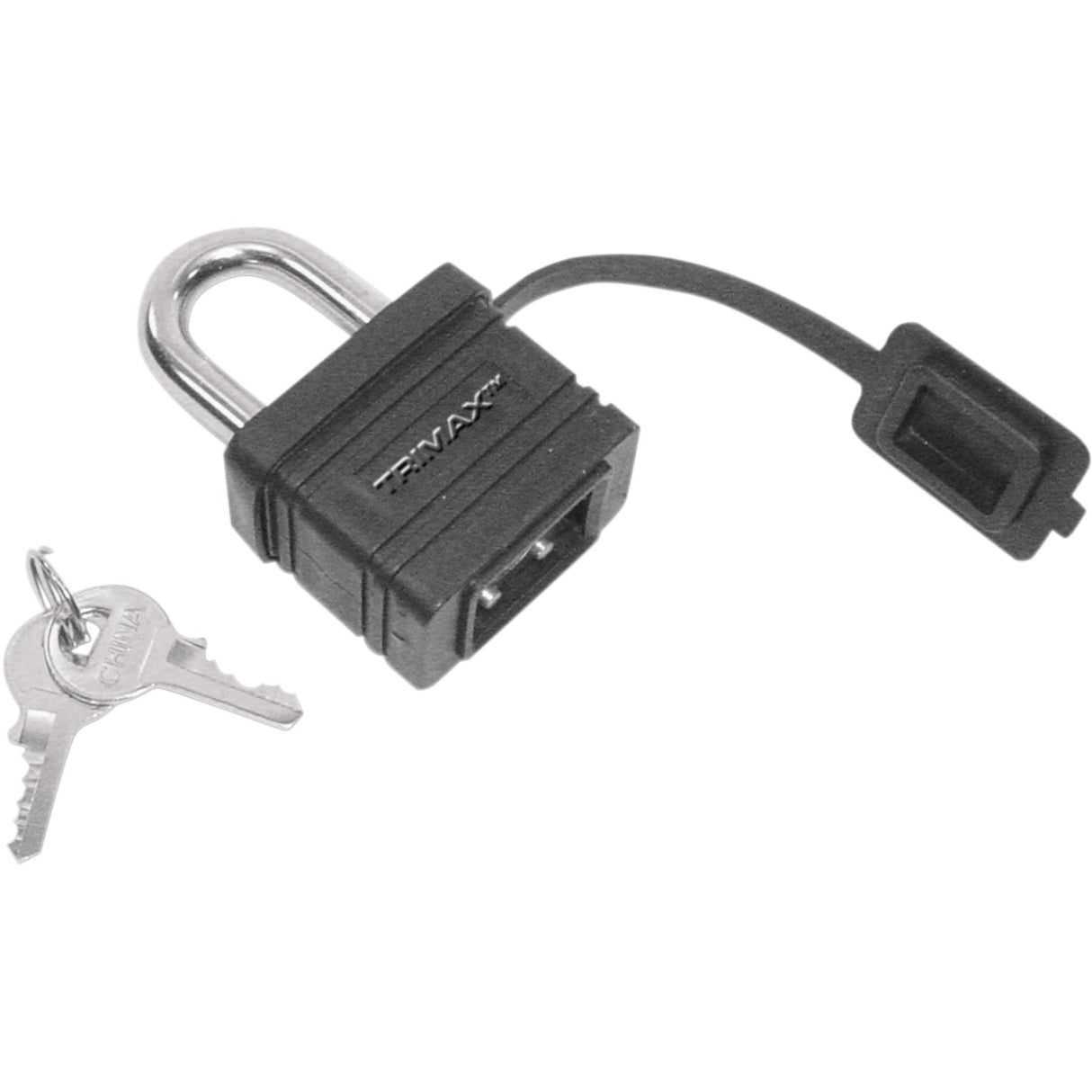 TRIMAX 4010-0001 TPW1125 Weatherproof Padlock PVC Coated Marine Lock
