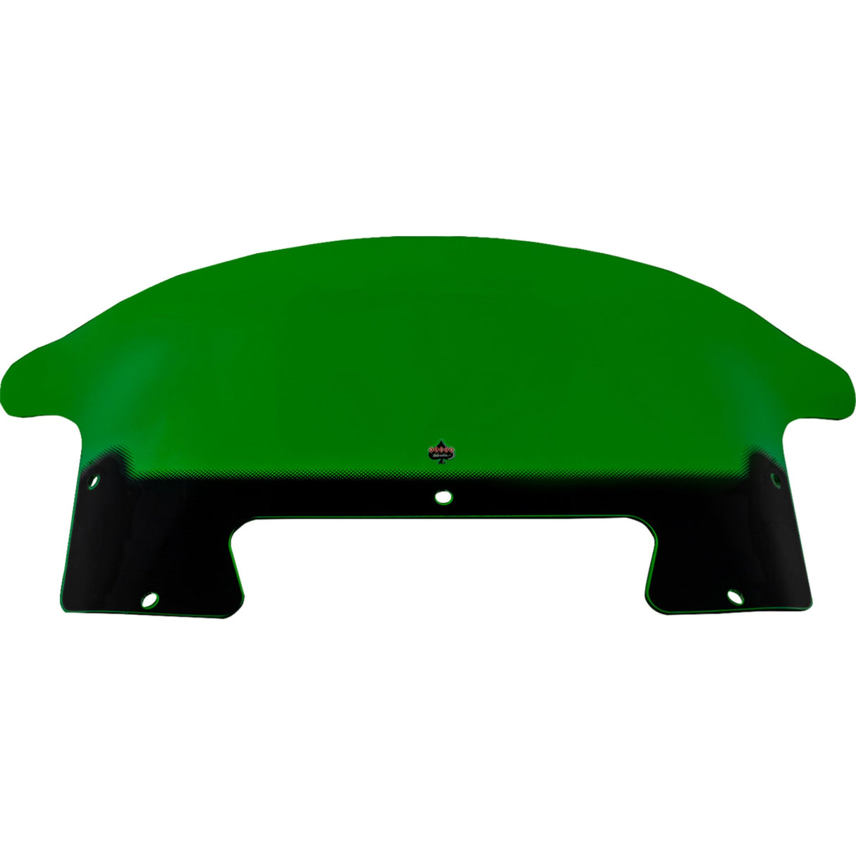 KLOCK WERKS 2312-1521 KWW-04-0654 Kolor Flare® Windshield Windshield - 9" - Green - Chieftain PowerPlus/Roadmaster PowerPlus