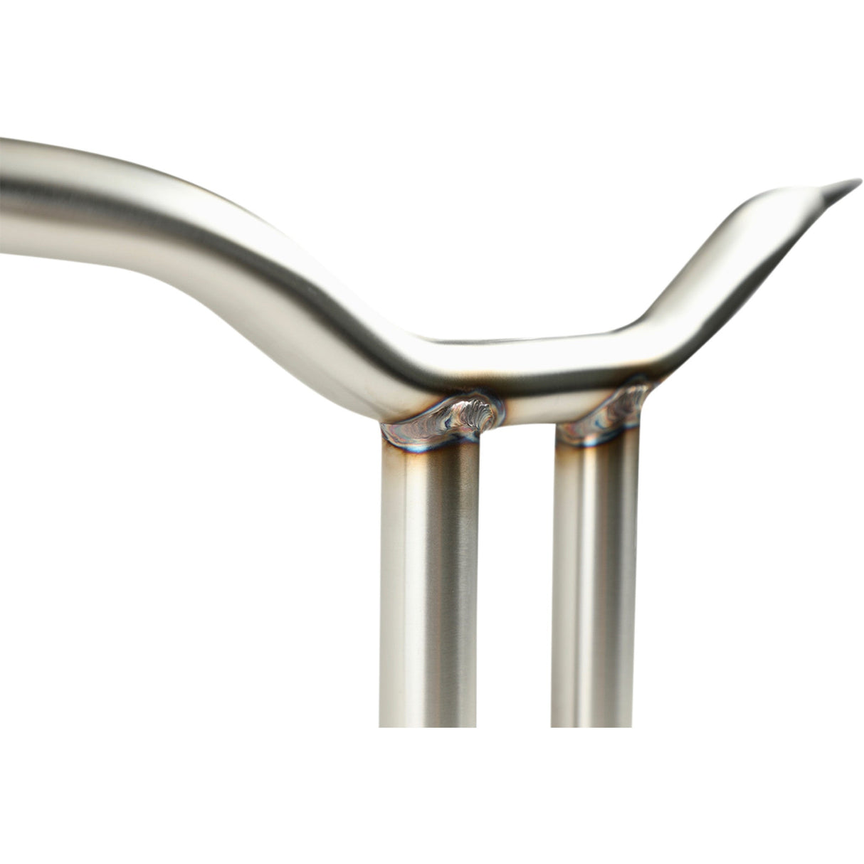 LA Choppers Kage Fighter Welded Straight-Riser Handlebar One Piece 10" Stainless Steel - LA-7337-10SS For Harley Motorcycles 1957-2020