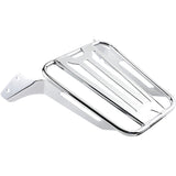COBRA 1510-0415 602-3502 Luggage Rack for Cobra Detachable Backrest - Sissy Bar Luggage Rack - Chrome - Tubular