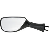 EMGO 20-29652 20-29652 OEM-Style Replacement Mirror Mirror - Side View - Cat Eye - Black - Left