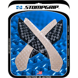 STOMPGRIP 4320-2124 55-10-0151H Volcano Profile Traction Pad Tank Kit Traction Kit - Clear - Suzuki