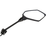 EMGO 0640-0693 20-49211 OEM-Style Replacement Mirror Mirror - Side View - Polygon - Black - Right