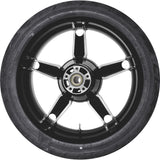 COASTAL MOTO 0336-0039 PKG-DAY185BC-24ABST Daytona Rear Wheel/Tire Combinations with TPMS Pre-Installed Daytona Rear Wheel - Black Cut (18") | Dunlop AE Tire (180/55B18)