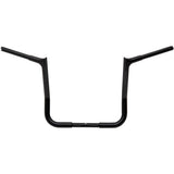 FAT Baggers INC. 1-1/4" EZ Install Pointed Top Handlebar 14" Black - 905014-B For Harley Touring 1986-2022