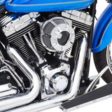 Arlen Ness Inverted Series Air Cleaner Kit — Beveled Chrome - 18-918 For Harley Motorcycles 2017-2025