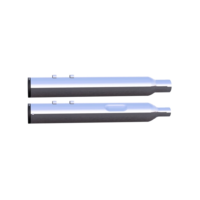 Tab Performance 4" Blunt Force Slip-Ons - 1995 - 2016 2017-Up Trikes, Chrome BLUNT-FORCE-SERIES-95-16-INCLUDING-17-UP-TRIKES-CHROME