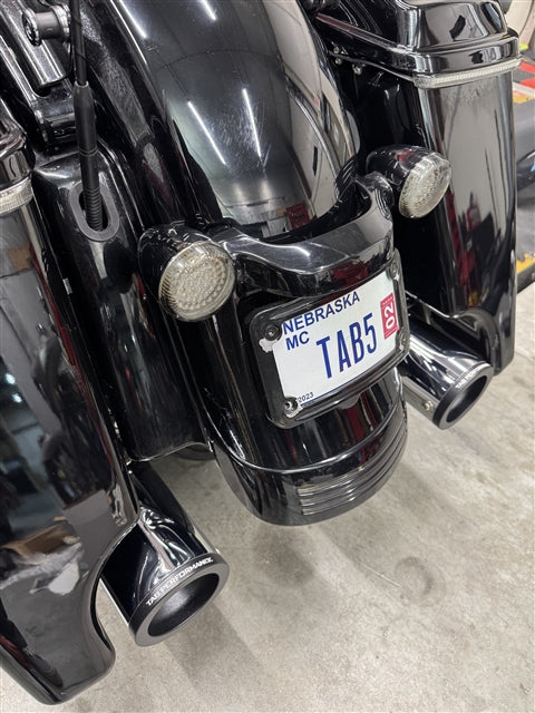 Tab Performance 4" Blunt Force Slip-Ons - 2017 - Up Not Trikes, Chrome BLUNT-FORCE-SERIES-17-UP-NOT-TRIKES-CHROME