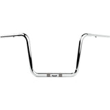LA Choppers Twin Round Handlebar 12" Chrome - LA-7324-12C For Harley Road Glide 2015-2023