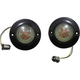 Custom Dynamics ProBEAM® Dynamic Ringz® LED Turn Signals Front - PB-FB-AW-1157BS For Harley Electra Glide / Softail / Touring / Road King 1986-2022