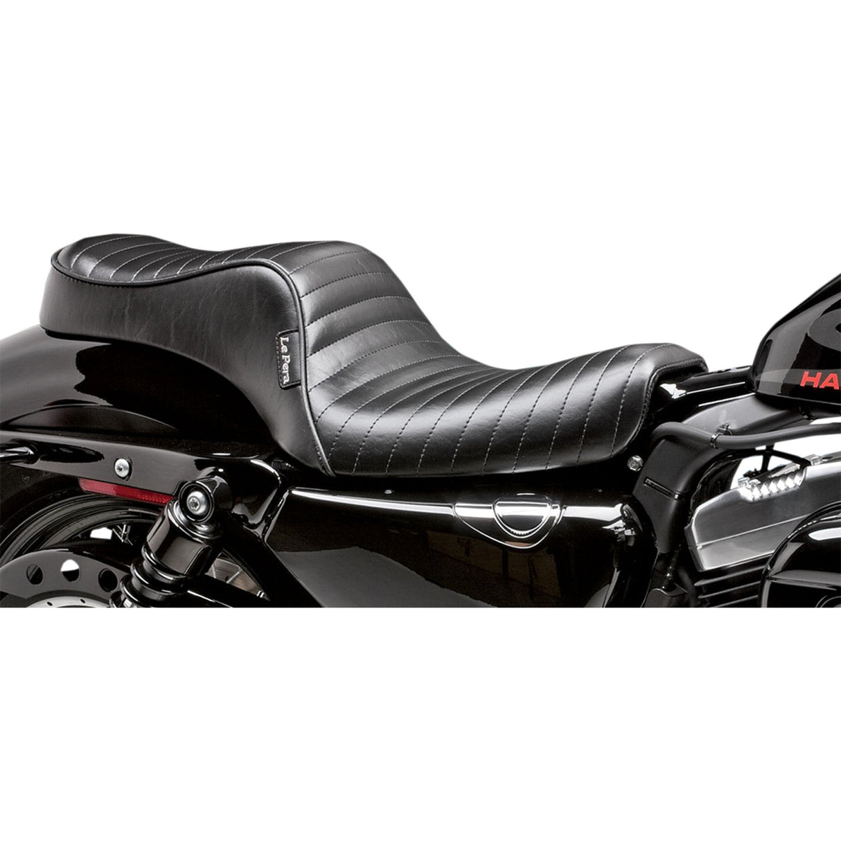 LePera Cherokee Seat Pleated Black - LK-026PT For Harley Sportster 2010-2022
