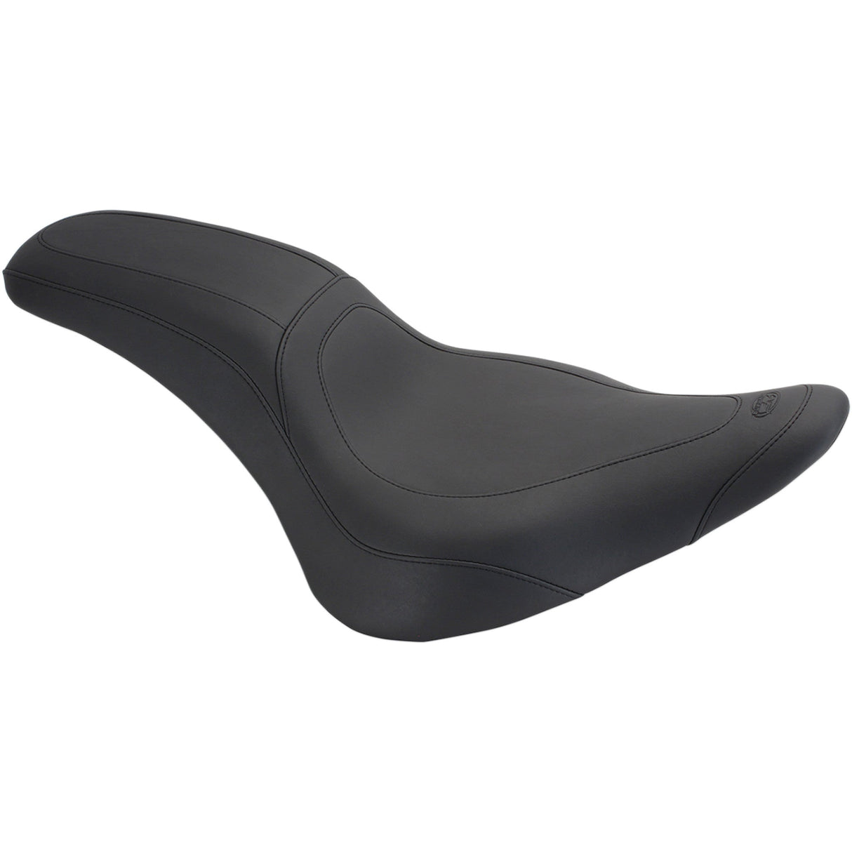 Mustang Tripper Fastback™ Seat Stitched Black Fxsb - 76780 For Harley Breakout 2013-2017