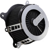 Vance & Hines VO2 Cage Fighter Air Intake Kit Chrome - 70355 For Harley Motorcycles 2008-2017
