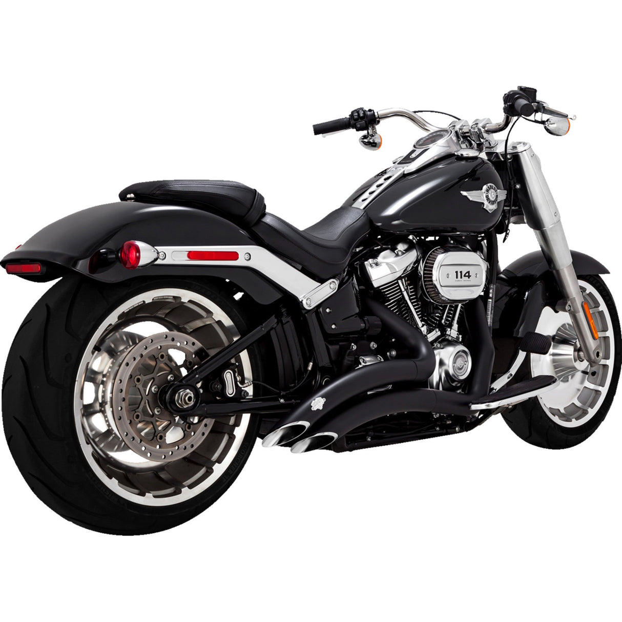 VANCE & HINES 1800-2566 46375 Big Radius Exhaust System - Black