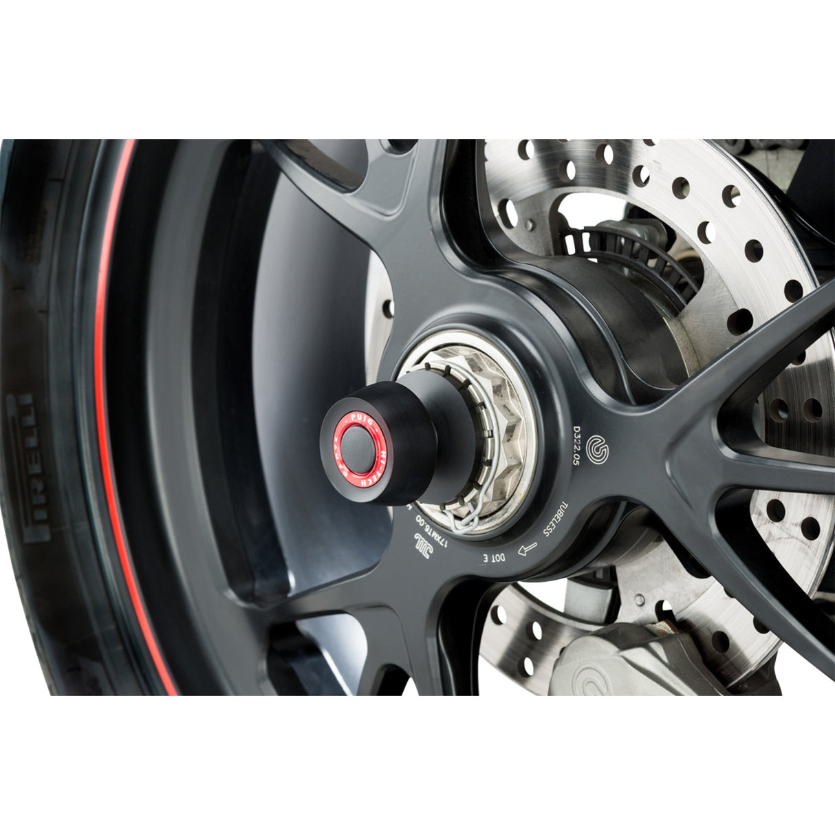 Puig Hi-Tech Parts Slider - 20059N Ducati Motorcycles 2014-2025