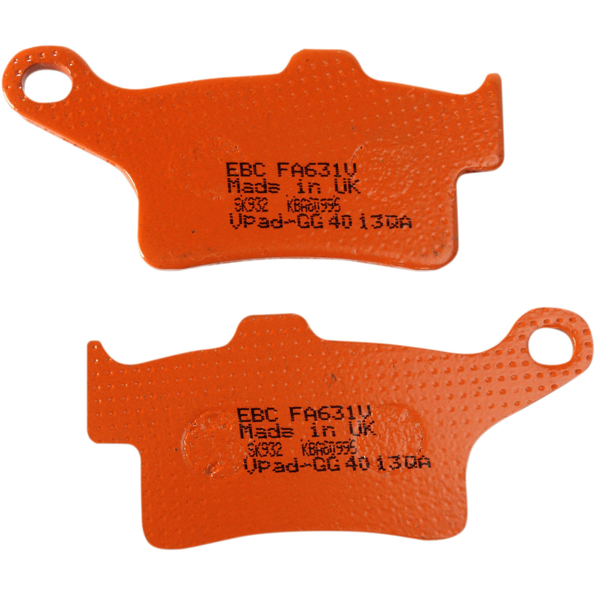 EBC Semi-Sintered "V" Brake Pads - FA631V For Harley Touring 2020-2023 | Can-Am Spyder 2013-2023