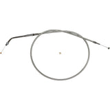 MAGNUM SHIELDING DS-33066 33066 Sterling Chromite II® Braided Cable for Harley-Davidson — Throttle - 44"