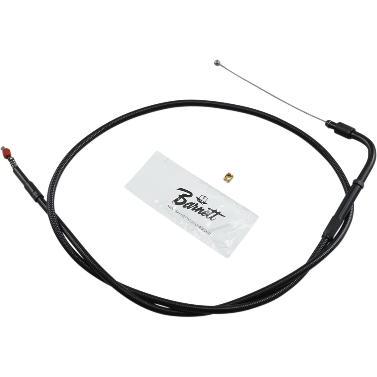 Barnett Stealth Series Throttle Idle Cable - 131-30-40038 For Harley Street Bob / Screamin' Eagle Dyna / Softail Custom / Dyna Wide Glide 2006-2017