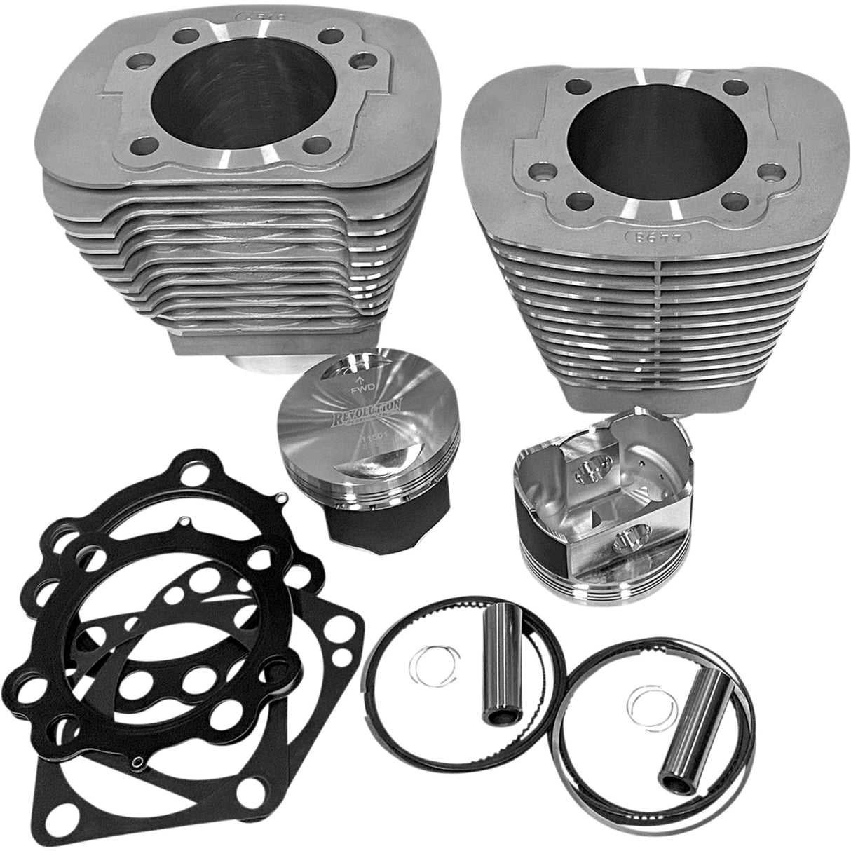 Revolution Performance, Llc Big Bore Cylinder Kit - RP201-213W For Harley Motorcycles 1984-1999