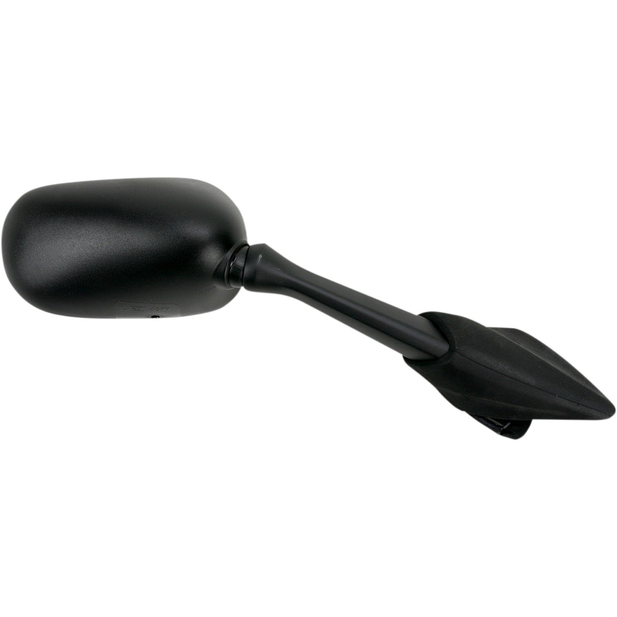 EMGO 0640-0355 20-80571 OEM-Style Replacement Mirror Mirror - Side View - Rectangle - Black - Right