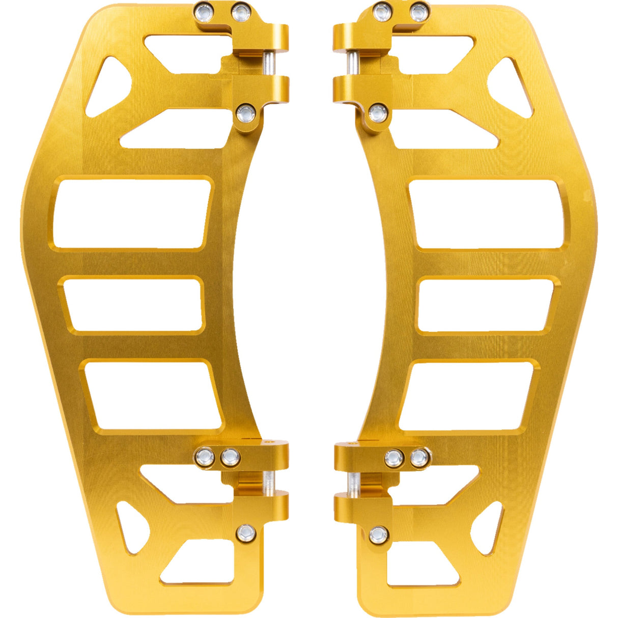 Thrashin Supply CO. Aggressor Floorboards Gold - TSC-2219-5 For Harley Touring 1984-2026