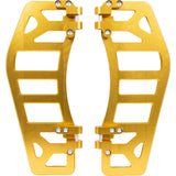Thrashin Supply CO. Aggressor Floorboards Gold - TSC-2219-5 For Harley Touring 1984-2026