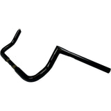 LA CHOPPERS 0601-2696 LA-7361-08B 1-1/4" Twin Peaks Touring Handlebar - Bagger - 8" - Black