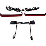 Custom Dynamics Low-Profile LED Saddlebag Lights Low-Profile Red - CD-LP-23-R For Harley Touring 2023-2026