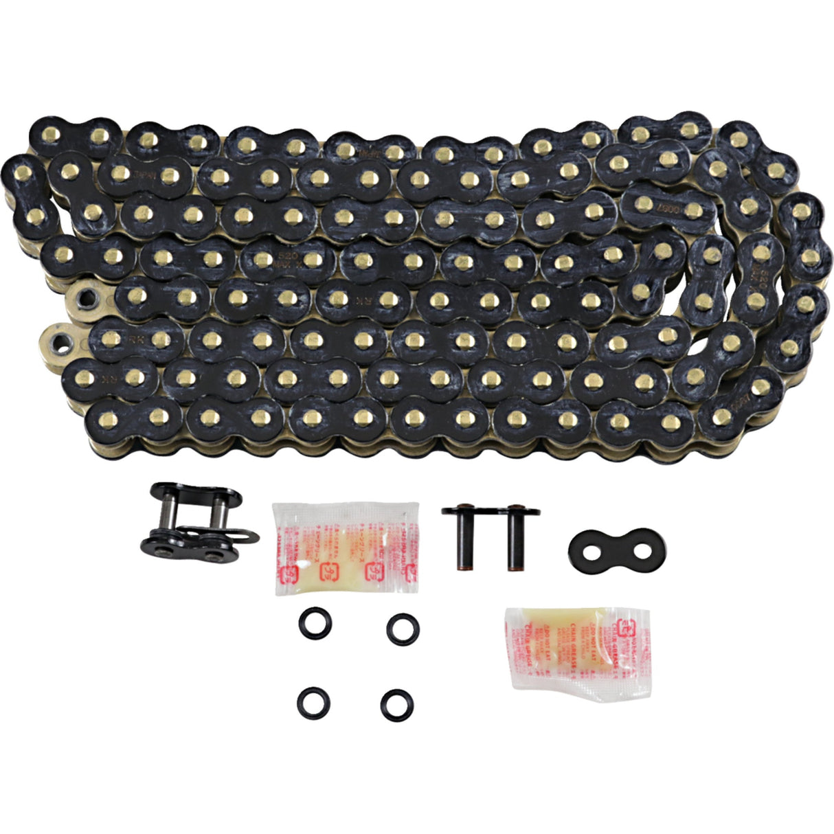 RK 1223-0952 520MAXX-150-BG 520 Max X Chain 520 - Max X Chain - 150 Links - Black & Gold