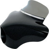 MEMPHIS SHADES 2350-0135 MEP8541 Batwing Spoiler Windshield Batwing Spoiler Shield - 6.5" - Black