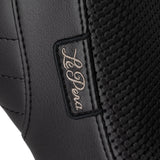 LePera Kickflip Daddy Long Legs Low Rider Seat Basket Weave Black FL FX - LYR-590DLBW For Harley Softail 2018-2024