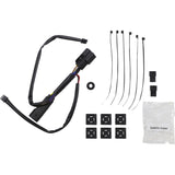 Ciro Streak Trunk Light With Lightstrike™ Technology Chrome Smoke - 40104 For Harley Touring 2014-2025
